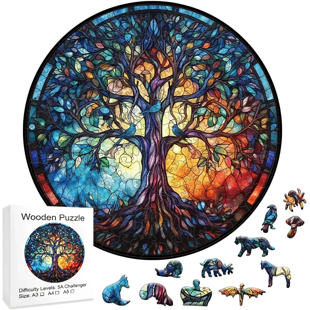 Abstract Jigsaw Puzzles