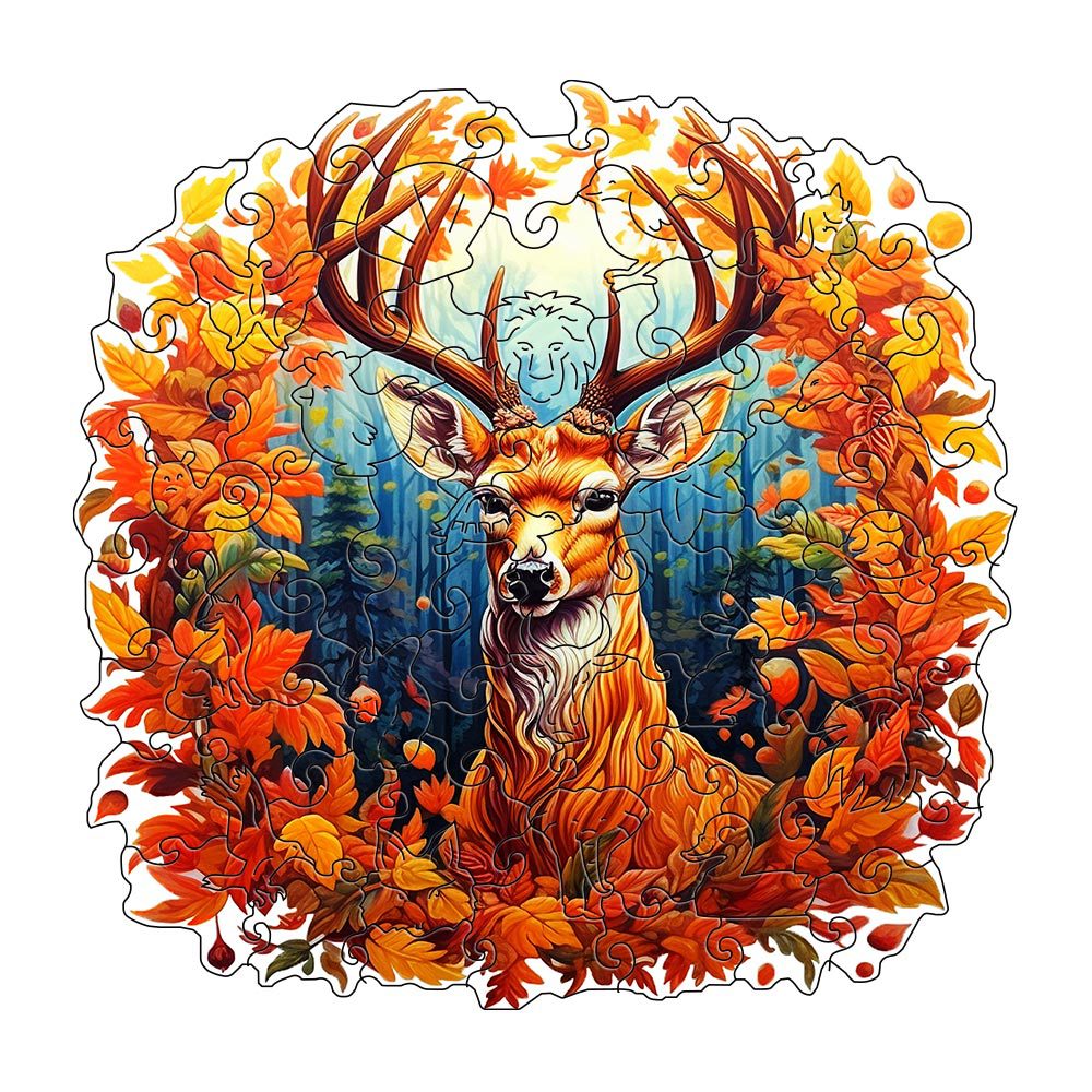 Christmas Deer Jigsaw Puzzle